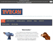Tablet Screenshot of evecan.net